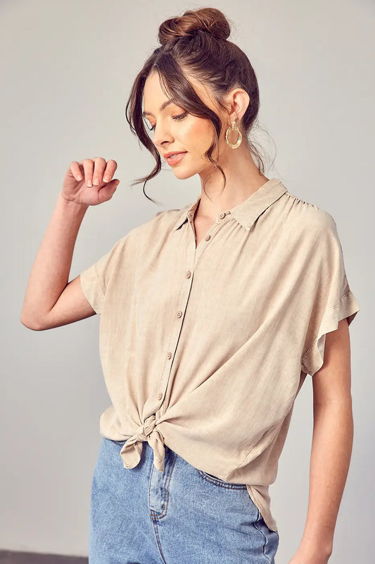 Eva shirt beige