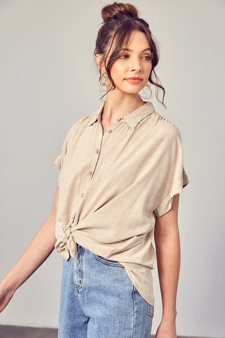 Eva shirt beige