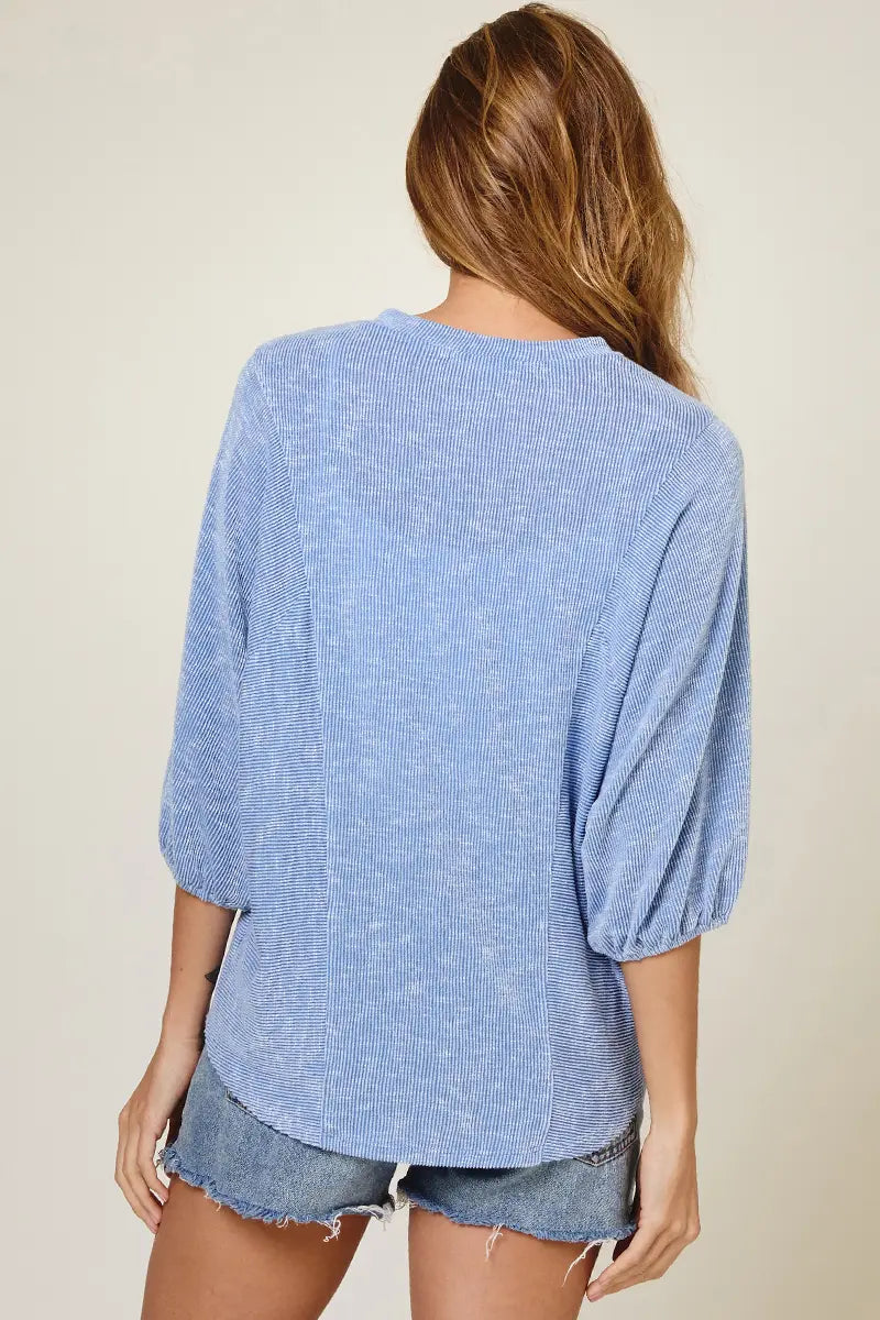 Zoé t-shirt blauw