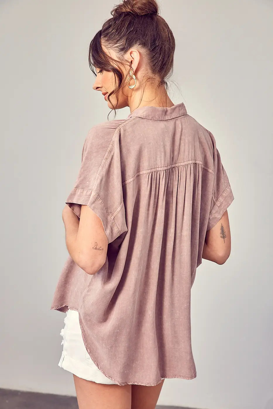 Eva blouse mauve