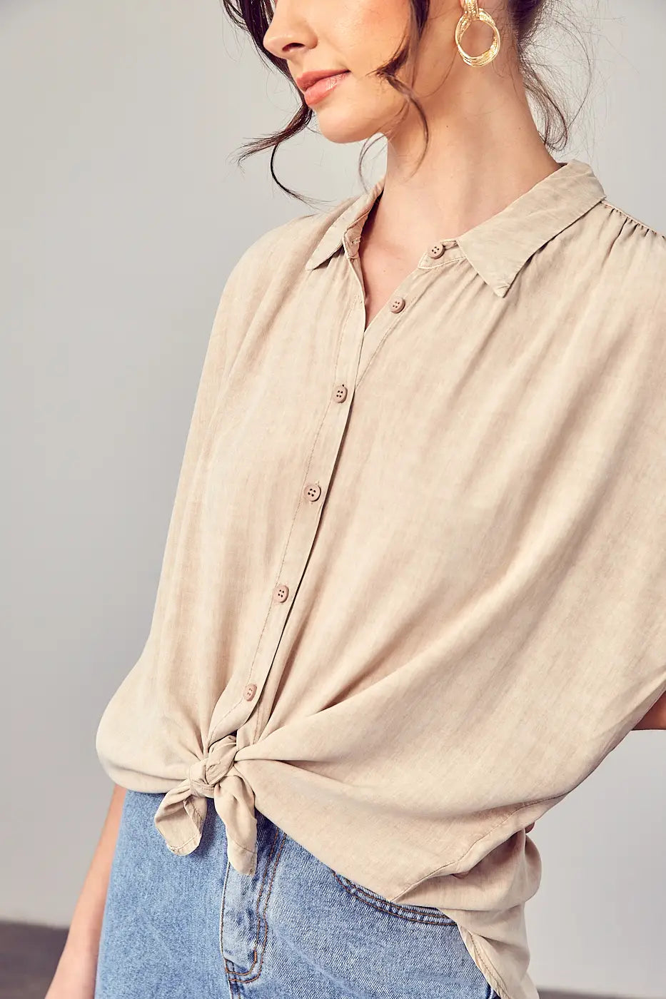 Eva shirt beige